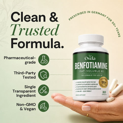 Benfotiamine - The Fat Soluble B1 Vitamin