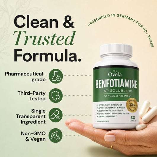 Benfotiamine - The Fat Soluble B1 Vitamin