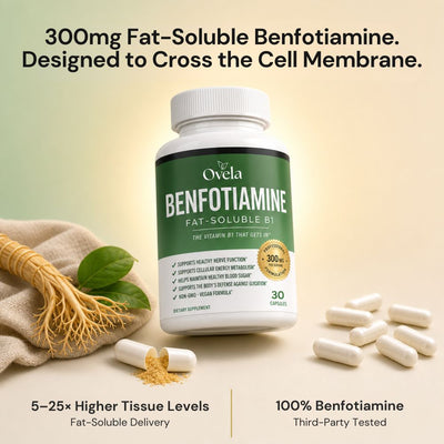 Benfotiamine - The Fat Soluble B1 Vitamin