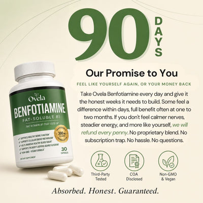Benfotiamine - The Fat Soluble B1 Vitamin